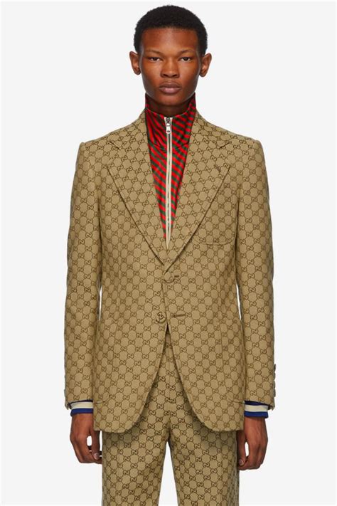 custom gucci suit|designer Gucci suits for men.